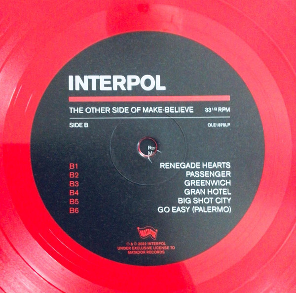 Рок IAO Interpol - The Other Side Of Make Believe (Coloured Vinyl LP) - фото 6