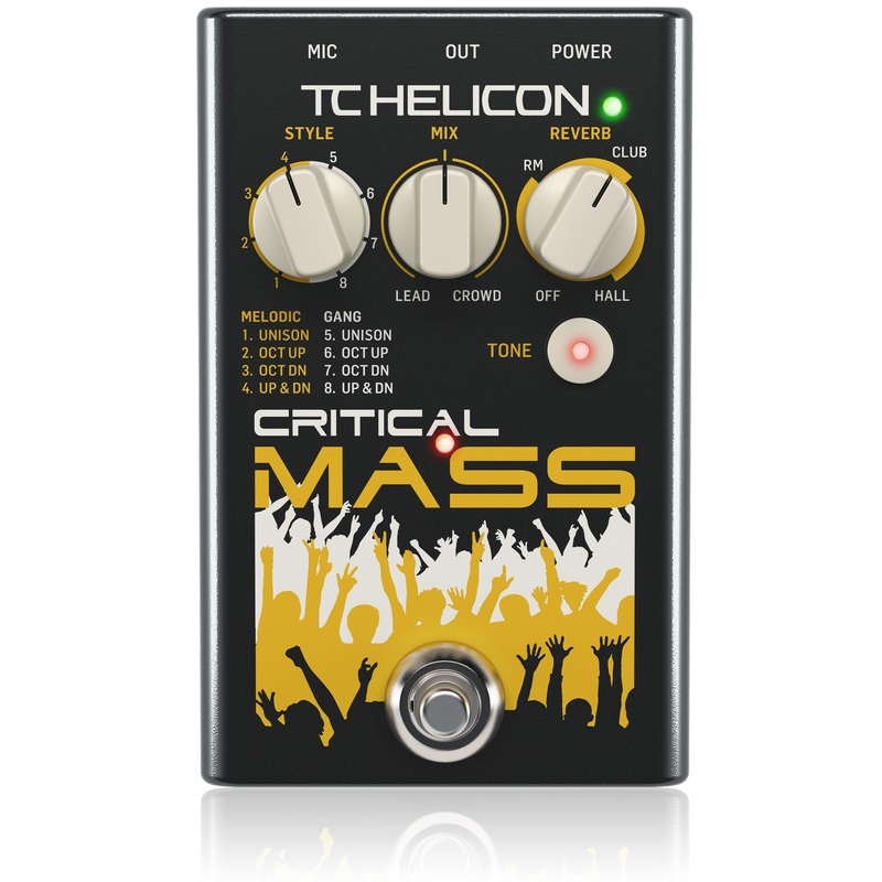 Процессоры эффектов и педали для гитары TC HELICON CRITICAL MASS, цвет черный - фото 5