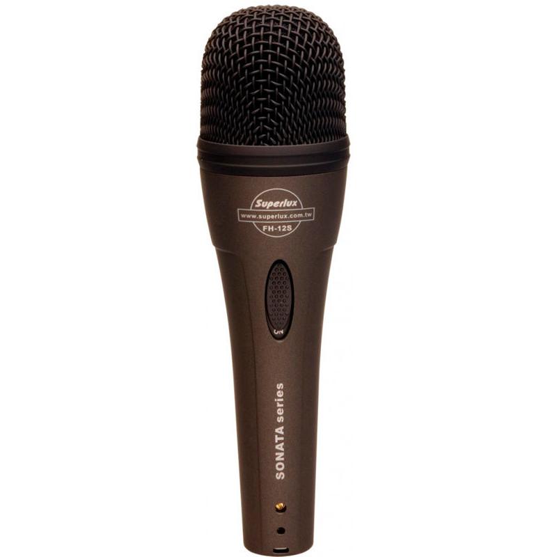 Ручные микрофоны Superlux FH12S инструментальные микрофоны superlux pro268b
