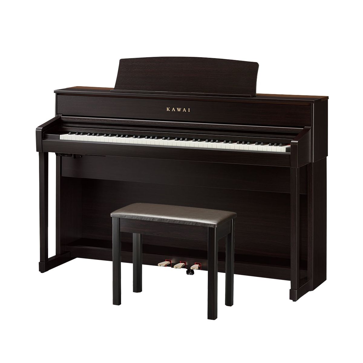 Цифровые пианино Kawai CA701 R (банкетка в комплекте) цифровые пианино kawai kdp120 b без банкетки
