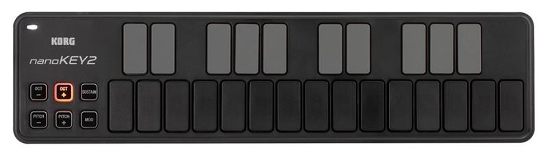 MIDI клавиатуры KORG NANOKEY2-BK