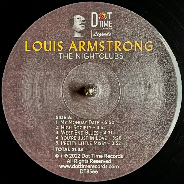 Джаз Universal US Louis Armstrong - The Nightclubs (Black Vinyl LP) - фото 3