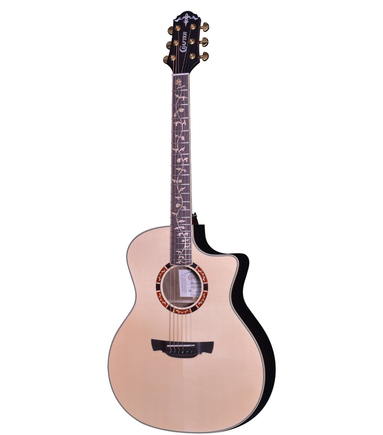 Электроакустические гитары Crafter STG G-27ce акустические гитары crafter lx g 3000c