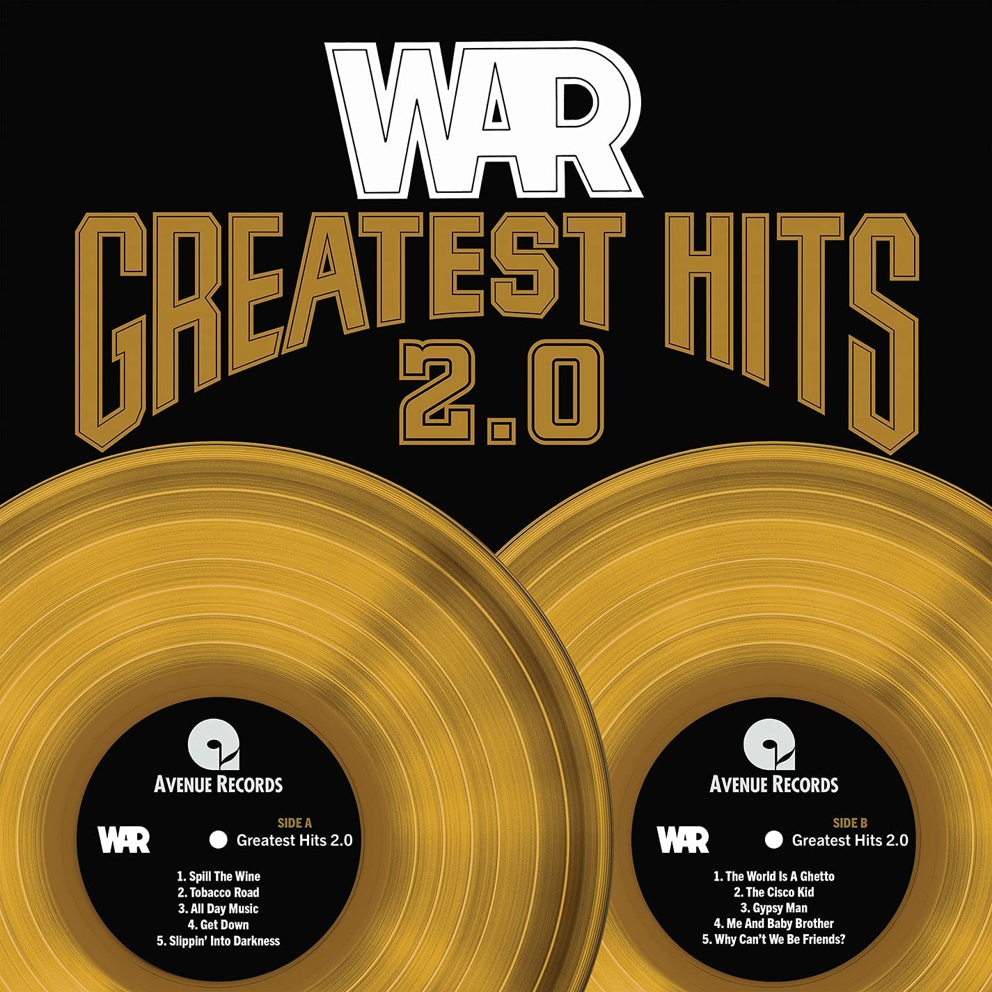 Фанк WM WAR - Greatest Hits 2.0 (Black Vinyl)