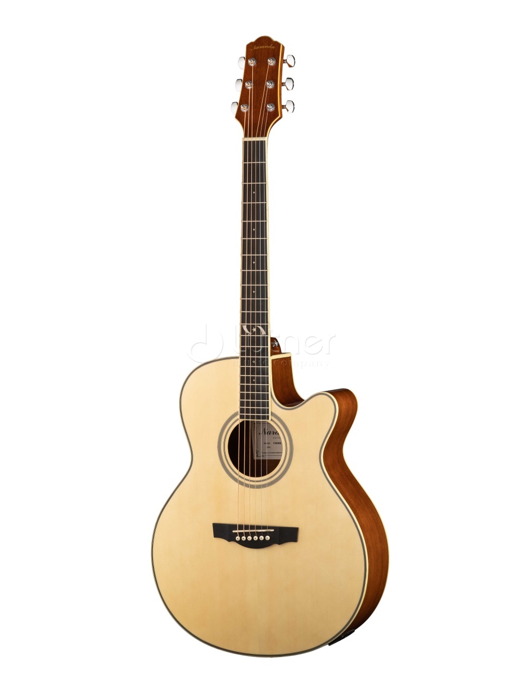 Электроакустические гитары Naranda F303CE-NA электроакустические гитары fender malibu player shell pink
