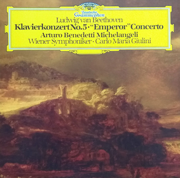 beethoven emperor Классика Deutsche Grammophon Intl Michelangeli, Arturo Benedetti, Beethoven: Piano Concerto No. 5 In E-Flat Major, Op. 73 