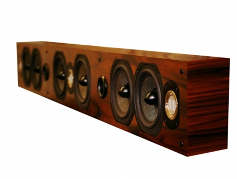 Центральные каналы Legacy Audio SoundBar 5 black oak