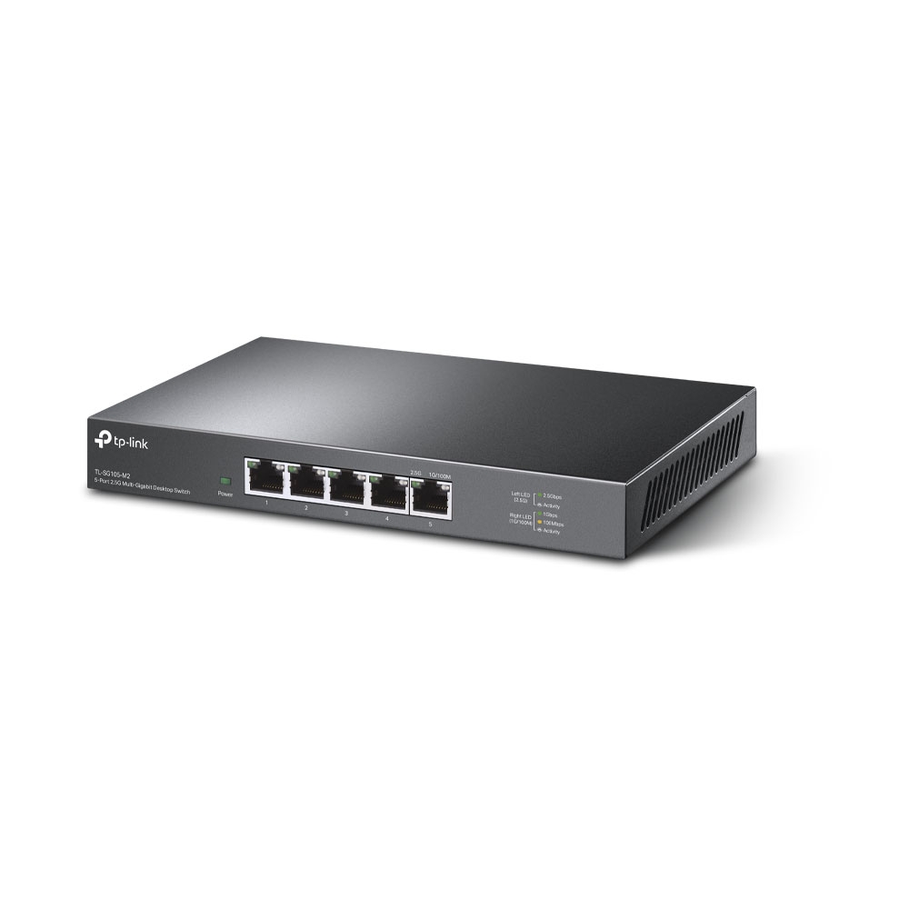 Коммутаторы (свитчи) TP-LINK TL-SG105-M2 неуправляемый коммутатор tp link 8 port desktop 2 5g unmanaged switch