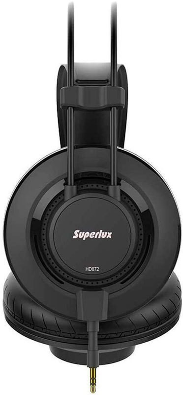 Профессиональные наушники Superlux HD672 Black, цвет черный - фото 2