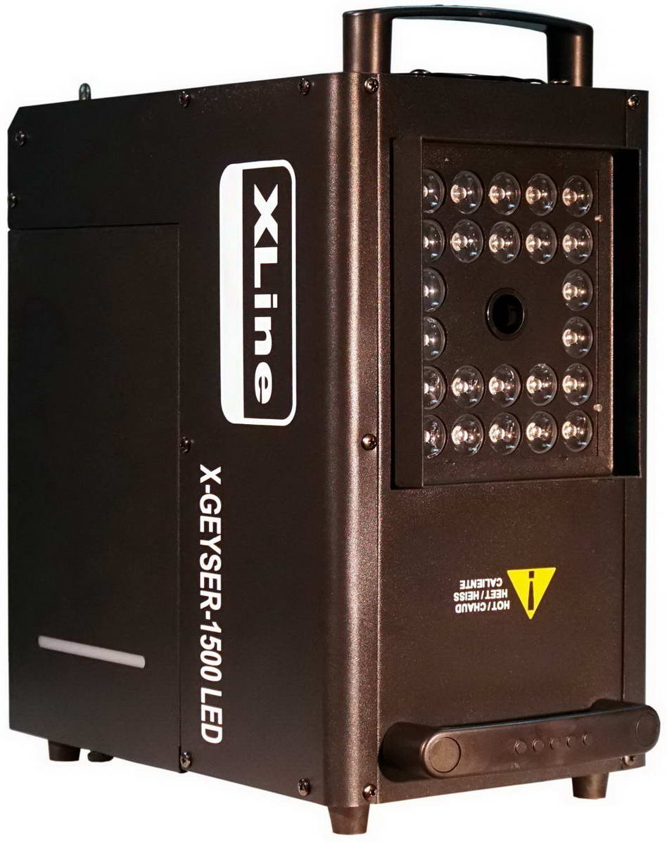 Генераторы дыма, тумана XLine Light X-GEYSER-1500 LED генераторы дыма тумана xline xf 950 led