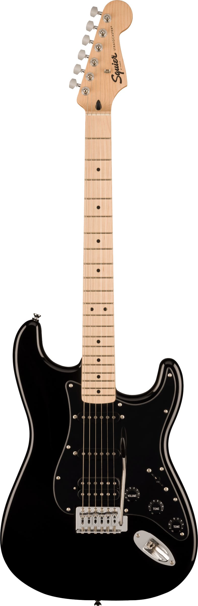 Электрогитары FENDER SQUIER Sonic Stratocaster HSS Black