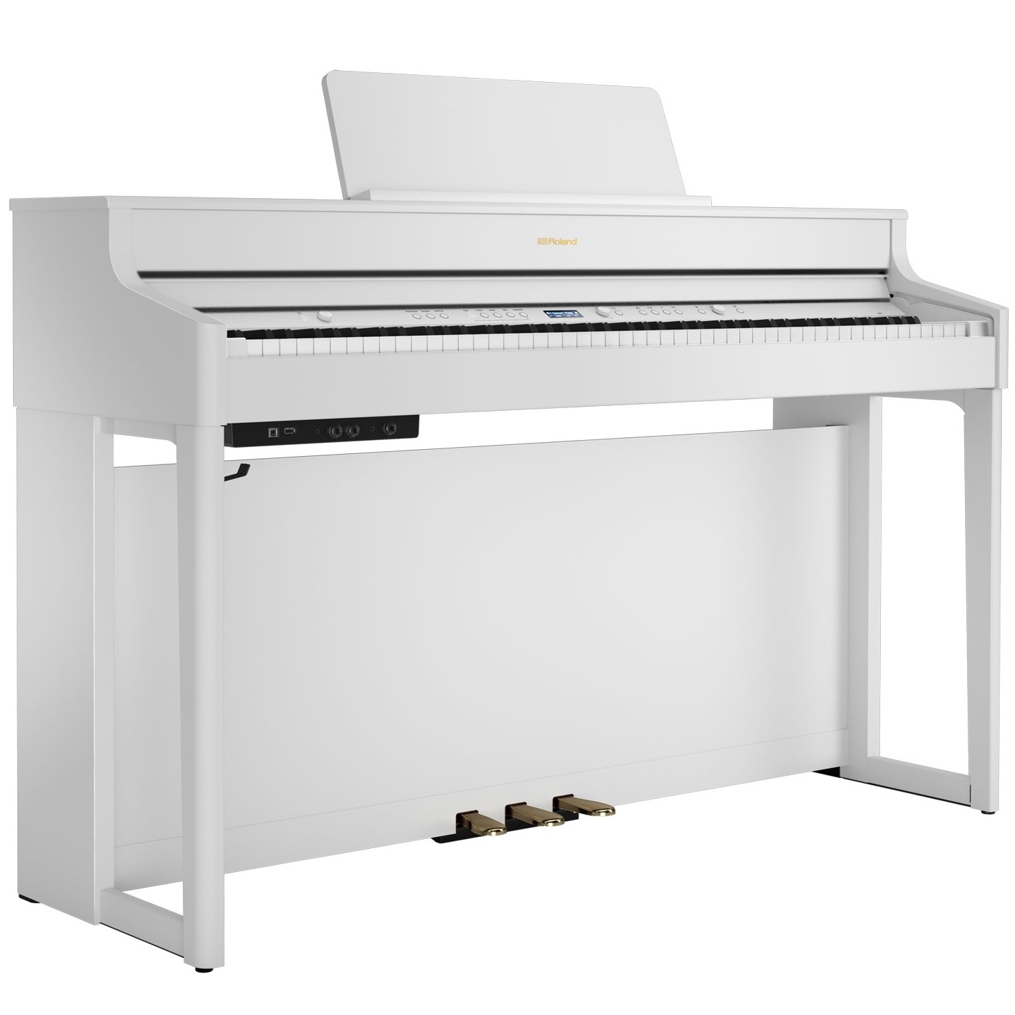 Цифровые пианино Roland HP702WH+KSH704/2WH цифровые пианино sai piano p 110bk