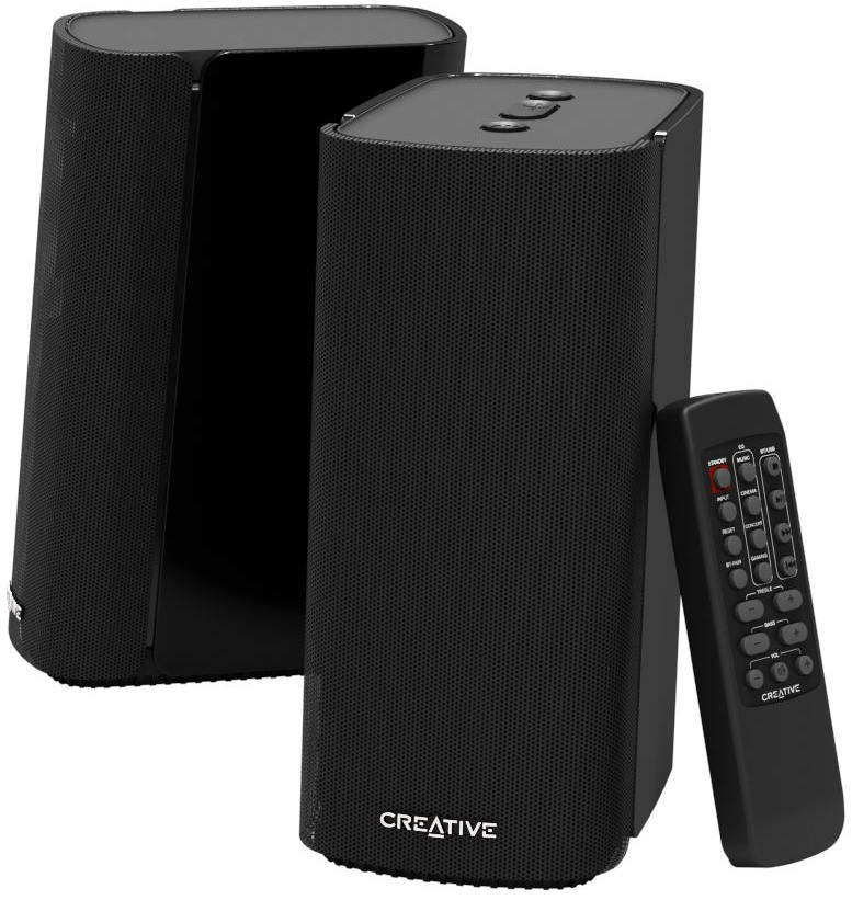 Полочная акустика Creative T100 Wireless (BT) (51MF1690AA000) компьютерные колонки creative sbs e2500 2 1 30вт