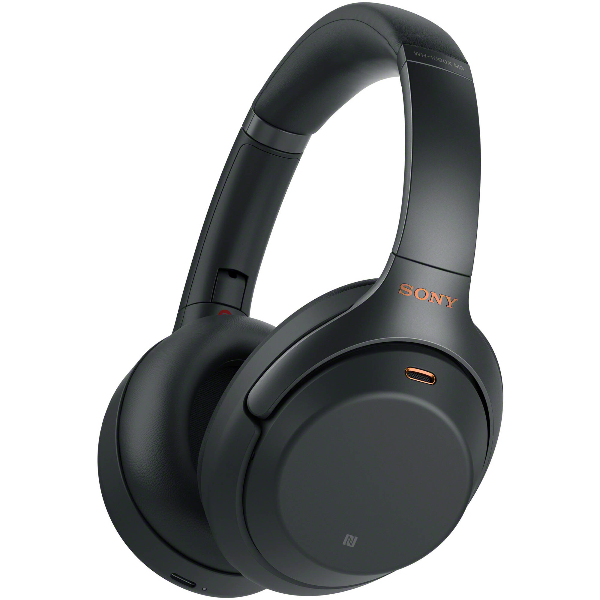 Полноразмерные наушники Sony WH-1000XM4 Black наушники beats studio buds noise cancelling white mj4y3