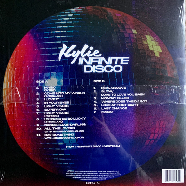 Электроника BMG Minogue, Kylie - Infinite Disco (Limited Clear Vinyl LP) - фото 3