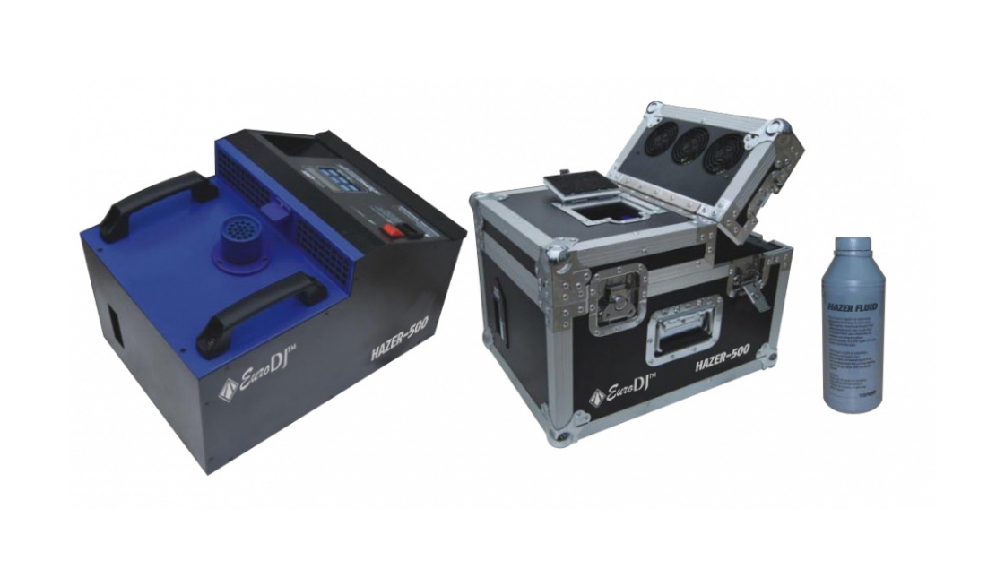 Генераторы дыма, тумана Euro DJ HAZER-500 генератор тумана falcon eyes f 400r