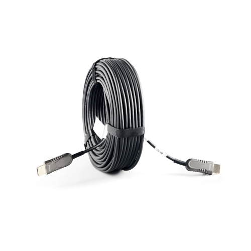 HDMI кабели Eagle Cable Profi HDMI2.0 LWL Kabel 18Gbps 8 m, 313241008, цвет черный - фото 4