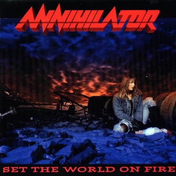 Металл Music On Vinyl Annihilator - Set The World On Fire (Black Vinyl LP)