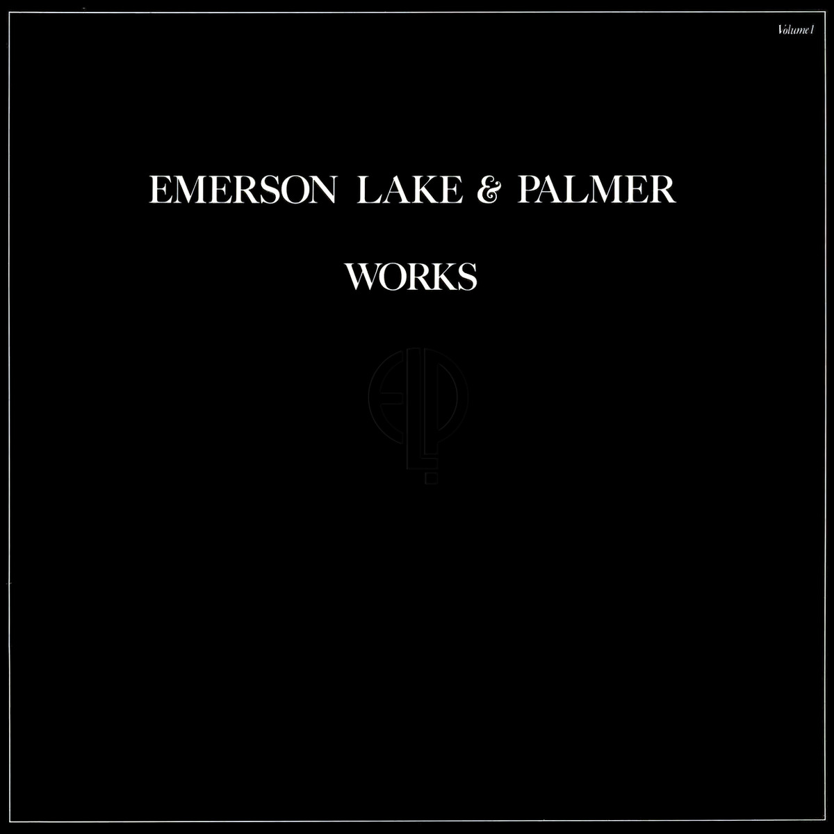 Рок IAO Lake & Palmer Emerson - Works Vol.1 (Black Vinyl 2LP) светильник plus one works любовь