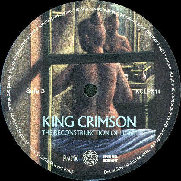 Рок Discipline Global Mobile King Crimson — RECONSTRUKCTION OF LIGHT (200 GR. VINYL) (2LP) - фото 7