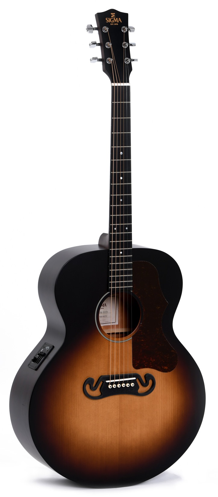Электроакустические гитары Sigma GJM-SGE электрическая гитара разделяет металлическую перемычку через пластину втулки втулки кузова для замены гитары