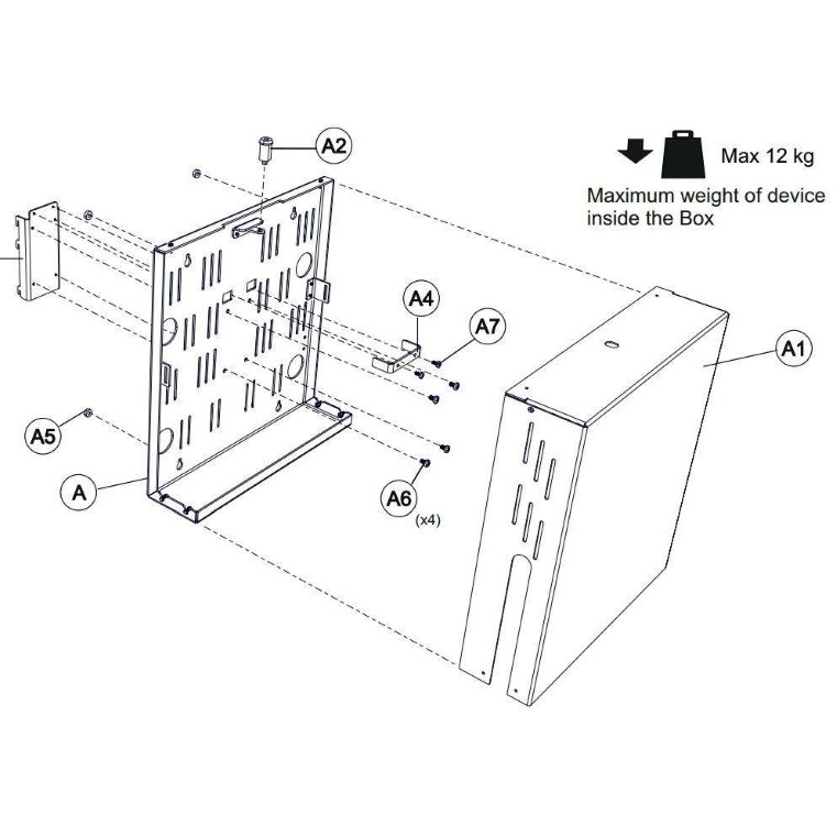 Аксессуары для микрофонов SMS X Codec Holder White, цвет белый - фото 3