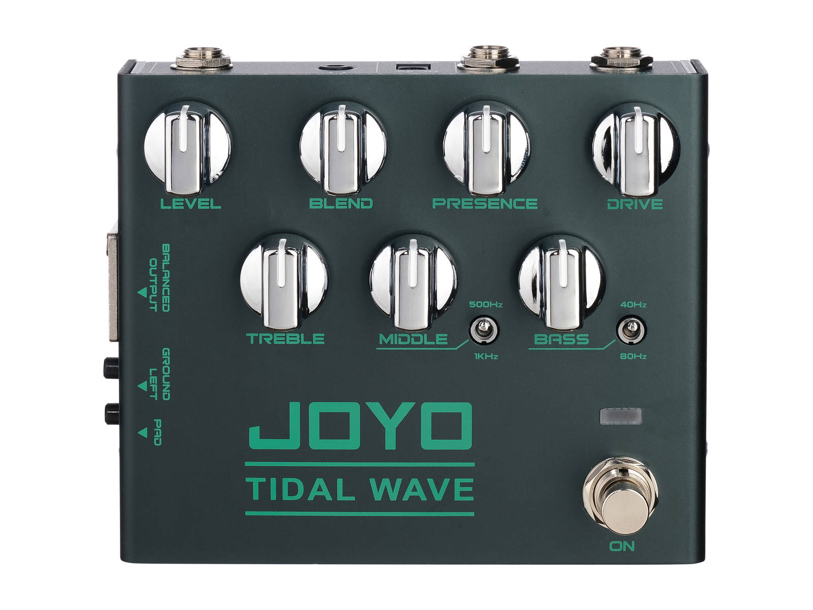 Процессоры эффектов и педали для гитары Joyo R-30 Tidal Wave cherub gt 4 g tone 3 полосный эквалайзер эквалайзер предусилитель для акустической гитары пьезодатчик светодиодный тюнер