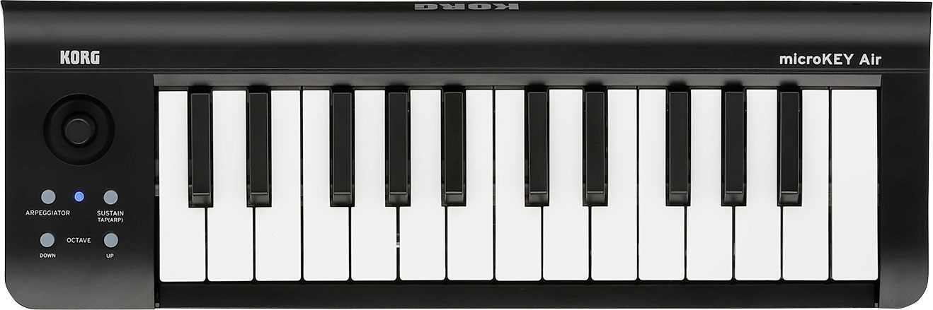 MIDI клавиатуры KORG MICROKEY2-25 korg microkey2 61 61 клавишный компактный usb контроллер midi клавиатуры с питанием от usb