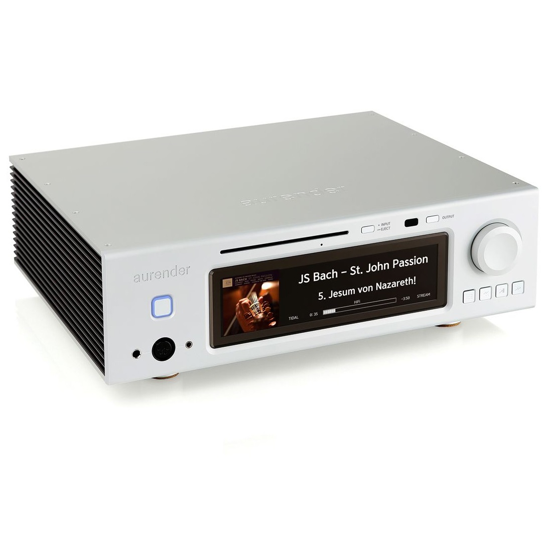 Сетевые аудио проигрыватели Aurender A30 silver сетевые транспорты и серверы aurender n20 4tb ssd silver