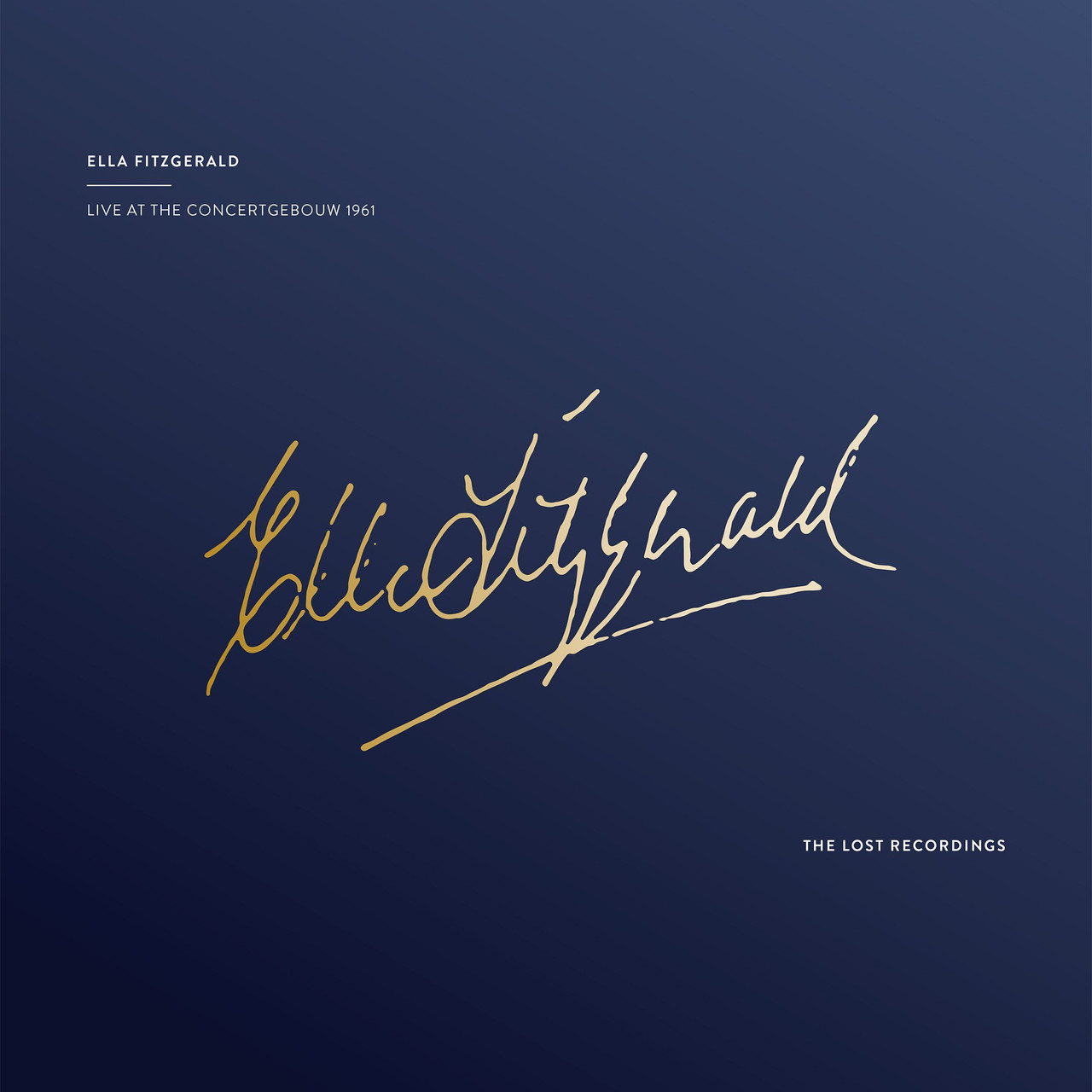 Джаз Fondamenta Ella Fitzgerald - Live At The Concertgebouw 1961 (Analogue) (Black Vinyl 2LP)