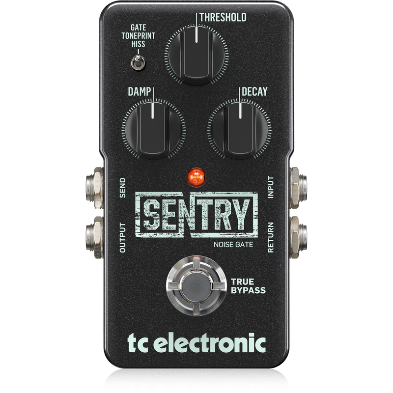 Процессоры эффектов и педали для гитары TC ELECTRONIC Sentry Noise Gate, цвет черный - фото 3