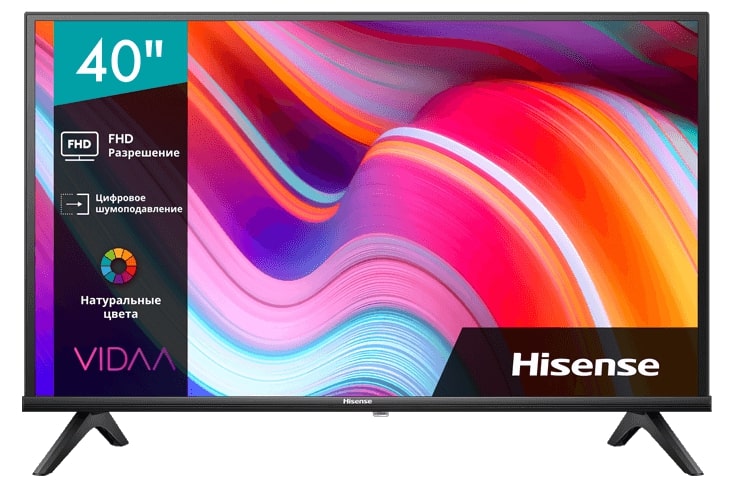LED телевизоры Hisense 40A4K телевизор hisense 65uxkq 65 4k smarttv vidaa
