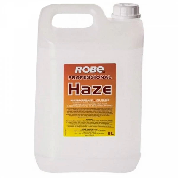Аксессуары для генераторов эффектов ROBE PROFESSIONAL HAZE жидкость для генератора дыма тумана anzhee haze fluid oil based