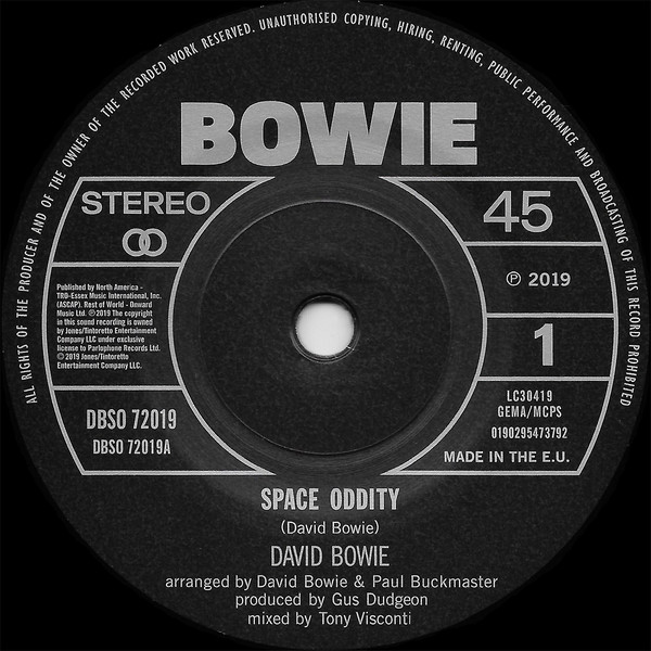 Рок PLG Bowie, David, Space Oddity (50TH Anniversary) (Limited Box Set/Black Vinyl) - фото 6