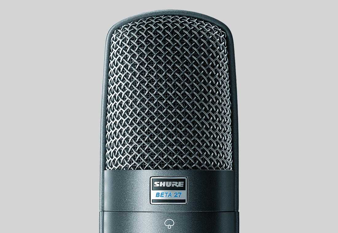 Студийные микрофоны Shure Beta 27 - фото 4