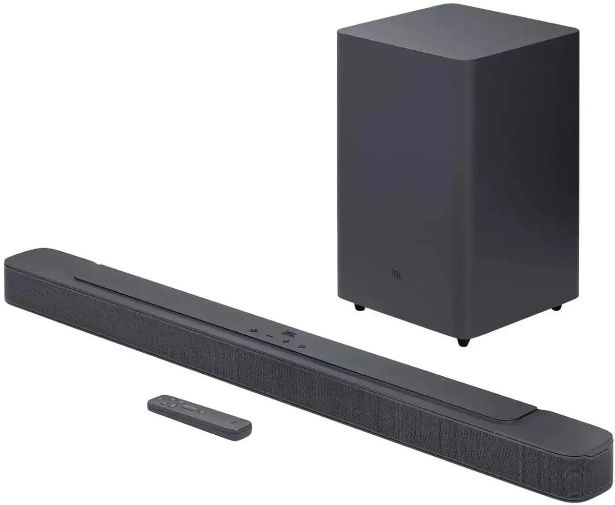 Саундбары с внешним сабвуфером JBL BAR Deep Bass 2.1 (MK2) black саундбары с внешним сабвуфером klipsch cinema 600 sound bar