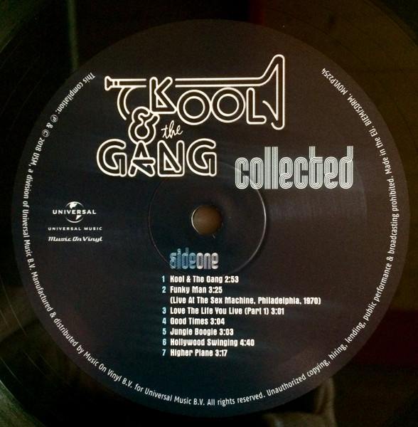 Фанк IAO Kool & The Gang - Collected (Black Vinyl 2LP) - фото 4