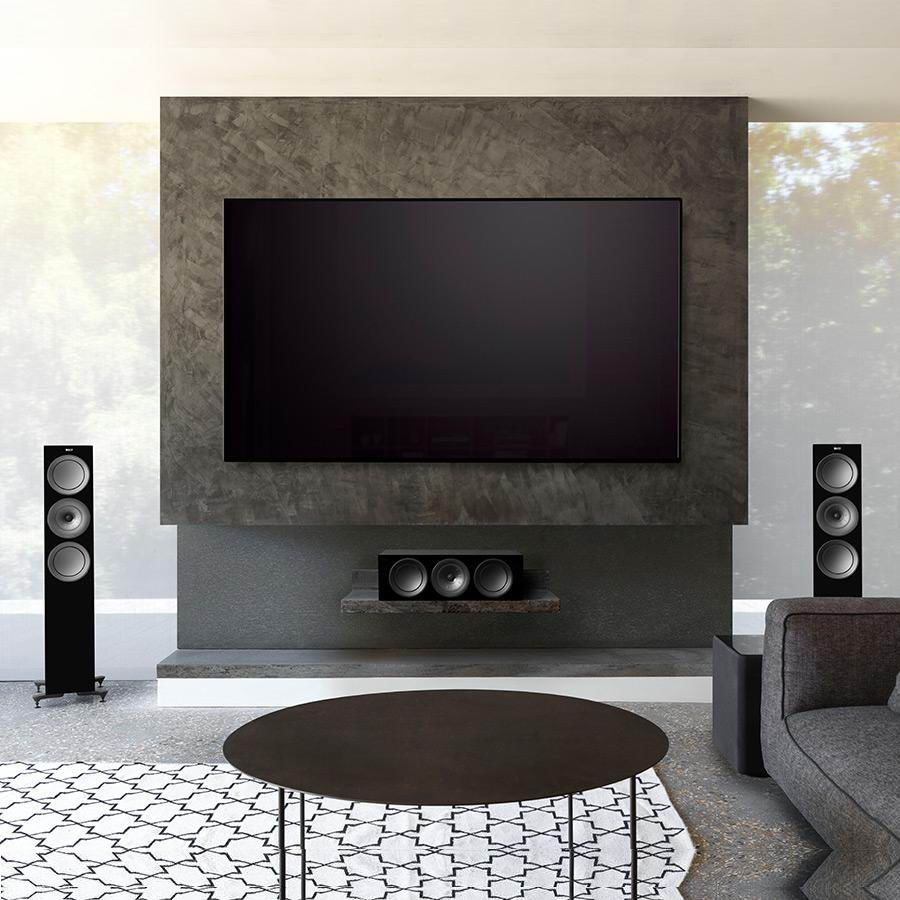 Напольная акустика KEF R7 Gloss Black, цвет черный, размер 1 - фото 2