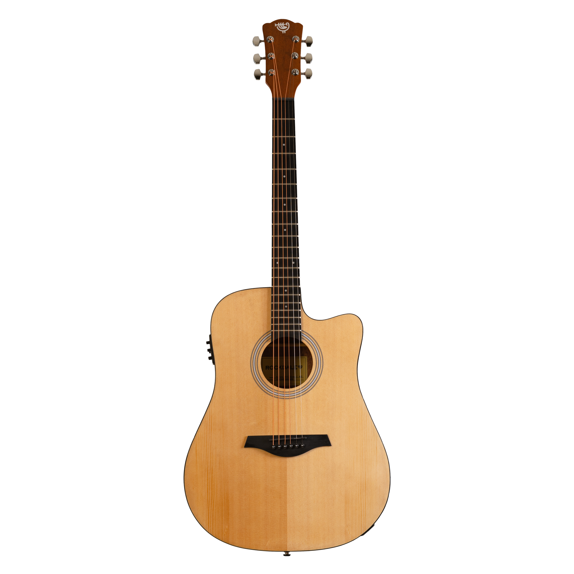 Электроакустические гитары ROCKDALE Aurora D3-E Gloss C NAT электроакустические гитары kepma f0 ga top gloss bs