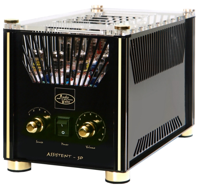 Усилители ламповые AUDIO VALVE Assistent 30 black/gold интегральные стереоусилители audio valve assistent 30 silver gold
