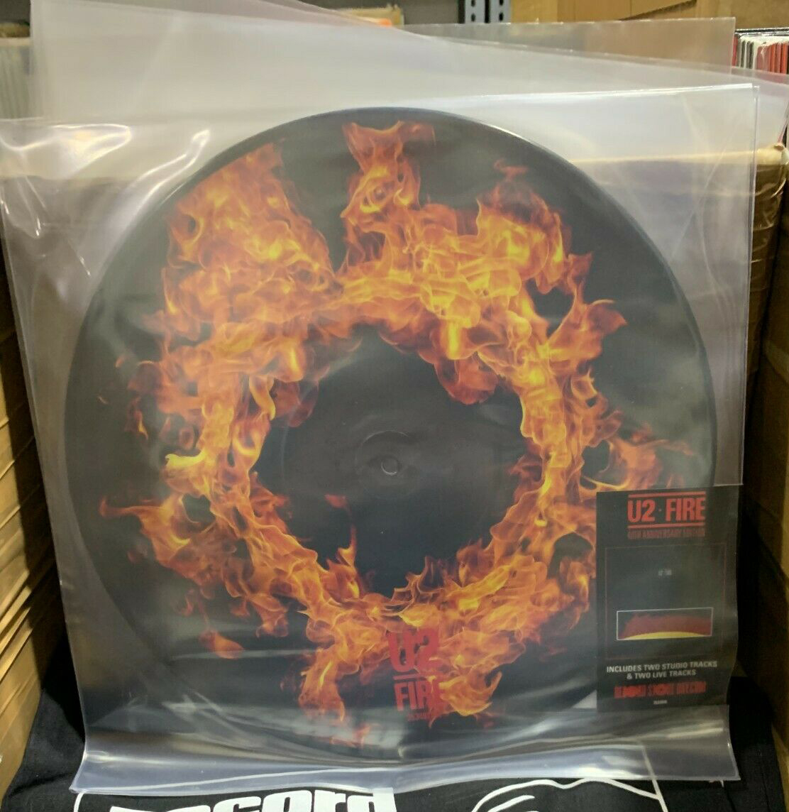 Рок Island Records Group U2 - Fire (Limited Edition 180 Gram Picture Vinyl EP) - фото 3