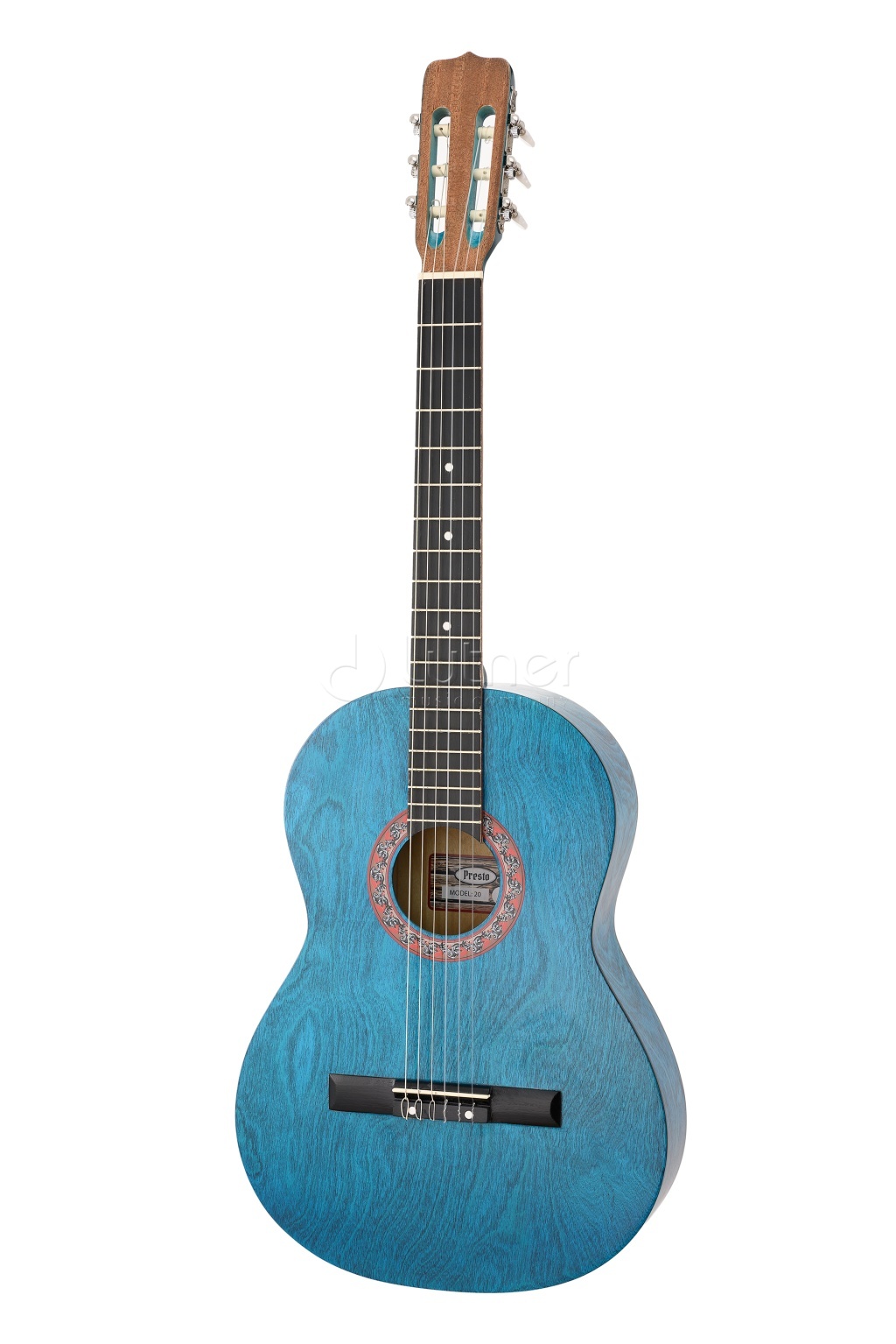 Классические гитары Presto GC-BL30 музыкальная гитара весёлые зверята игрушечная звук голубой