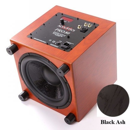 Сабвуферы активные MJ Acoustics Pro 80 Mk I black ash сабвуферы активные mj acoustics pro 80 mk i cherry