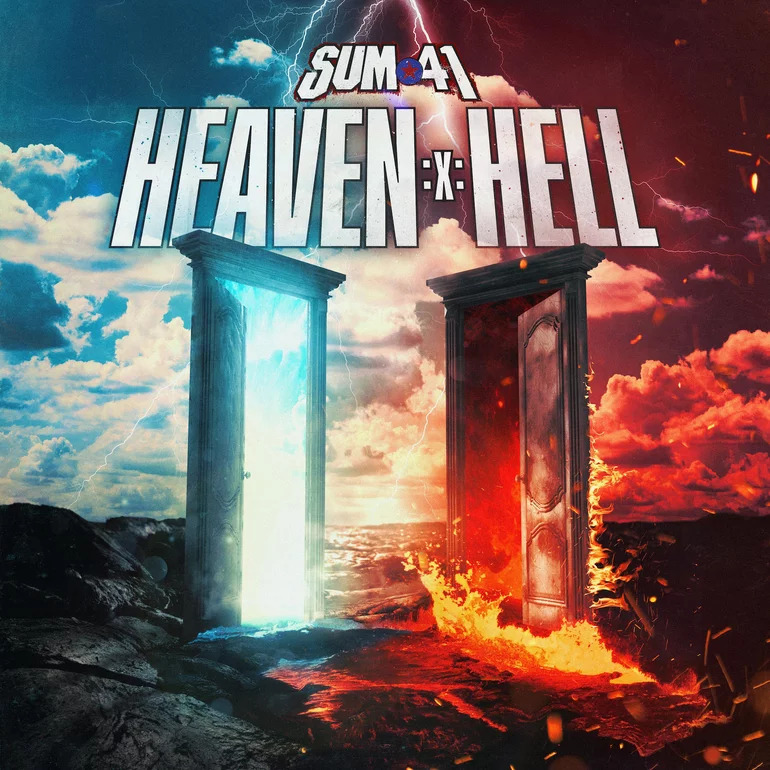 Рок BMG Rights Sum 41 - Heaven:x:Hell (Black Vinyl 2LP) sexy cut out split flare jeans women low rise vintage slim denim tousers 2023 summer harajuku runway clothes jeans woman
