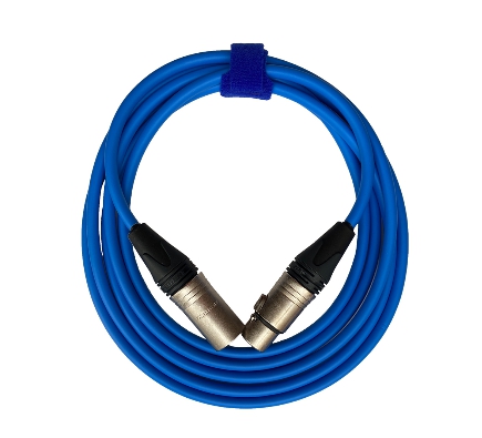 Кабели с разъемами GS-PRO XLR3F-XLR3M (blue) 10 метров usb кабель и cd диск для программирования радиостанций baofeng kenwood