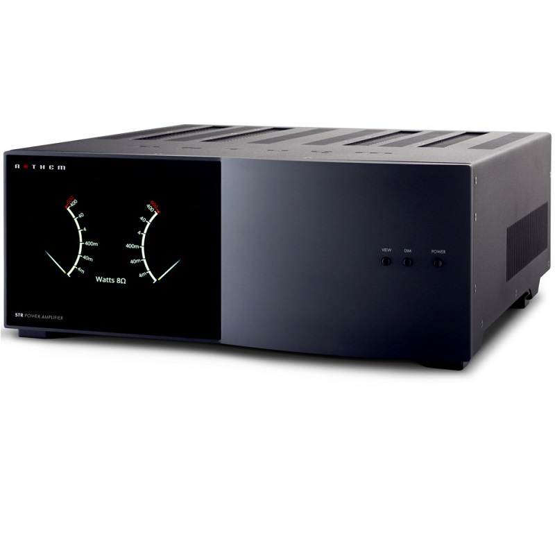 Усилители мощности Anthem STR Power Amplifier black усилители мощности yba signature stereo power amplifier