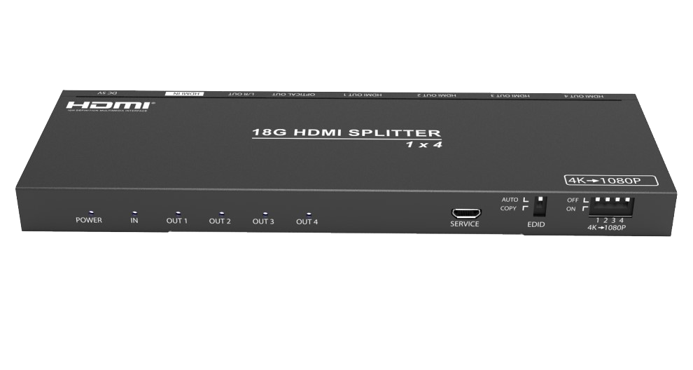 HDMI коммутаторы, разветвители, повторители Prestel SP-H2-14SA сплиттер gcr greenline разветвитель hdmi 1к2 gl vk2