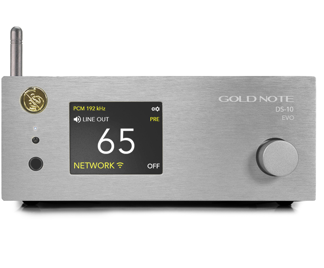 Сетевые аудио проигрыватели Gold Note DS-10 EVO Line Silver