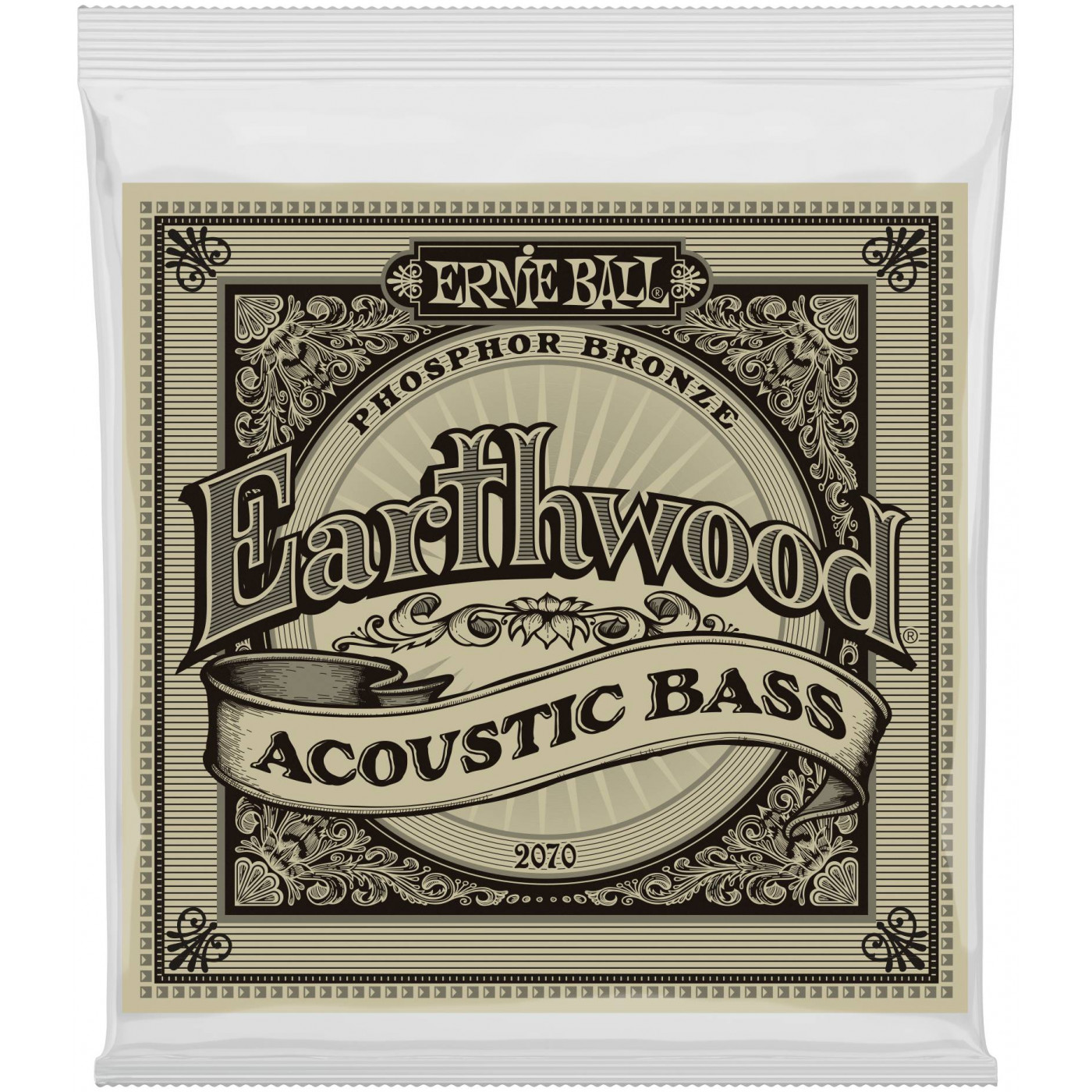 Струны Ernie Ball 2070 Earthwood Acoustic Bass струны ernie ball 2802 flatwound bass group i
