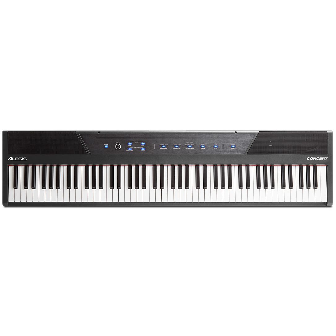Цифровые пианино Alesis CONCERT bigfun 37 клавиш usb электронный орган детское электрическое пианино с микрофоном черная цифровая музыкальная электронная клавиатура